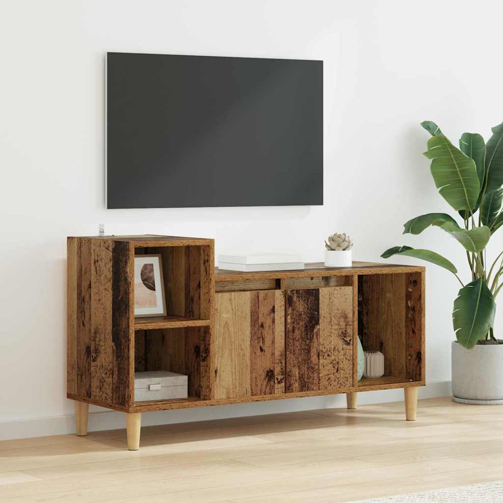 vidaXL Gabinete de TV Madera Vieja 100 x 35 x 55 cm