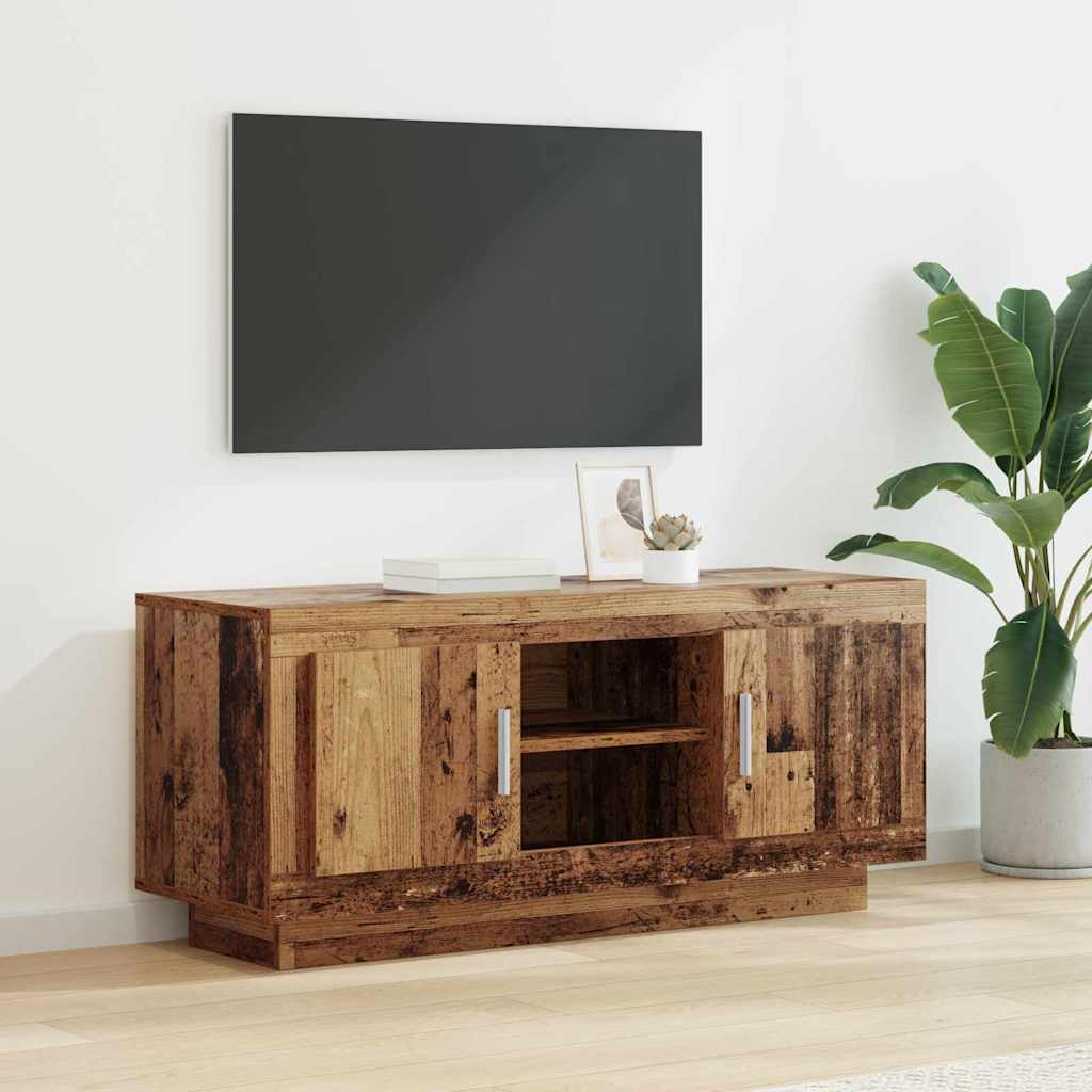 vidaXL Gabinete de TV Madera Vieja 102 x 35 x 45 cm