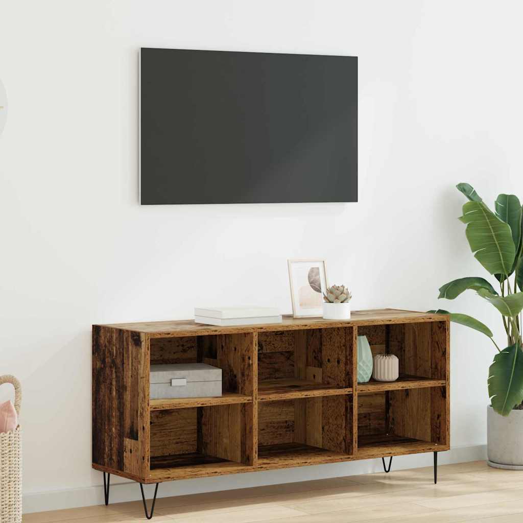 vidaXL Gabinete de TV Madera Vieja 103,5 x 30 x 50 cm