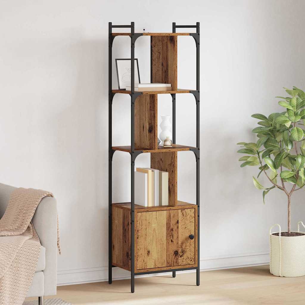 vidaXL Bücherregal Altholz 44,5 x 30 x 154,5 cm Holzwerkstoff