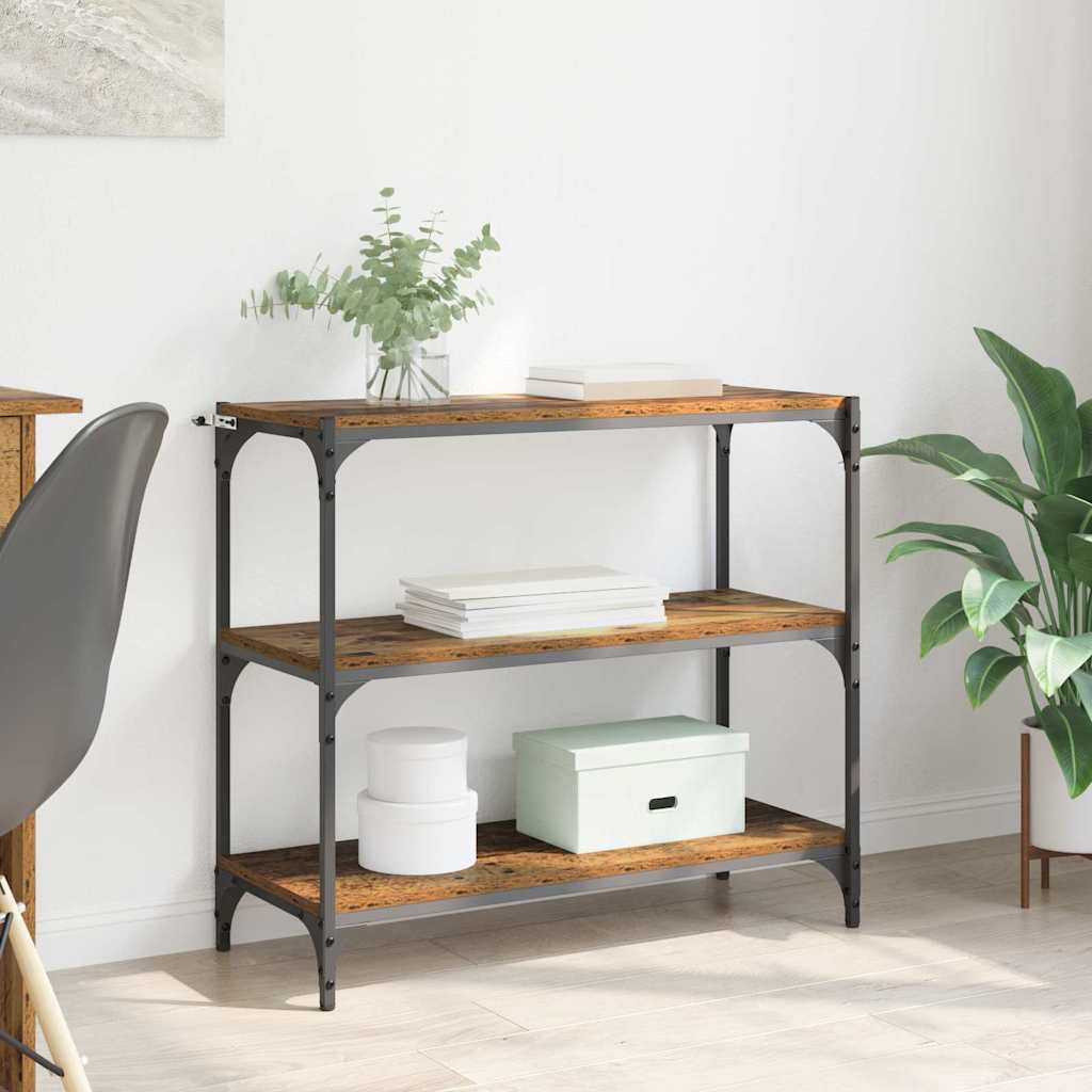 vidaXL Bücherregal Altholz 80 x 33 x 70,5 cm Holzwerkstoff