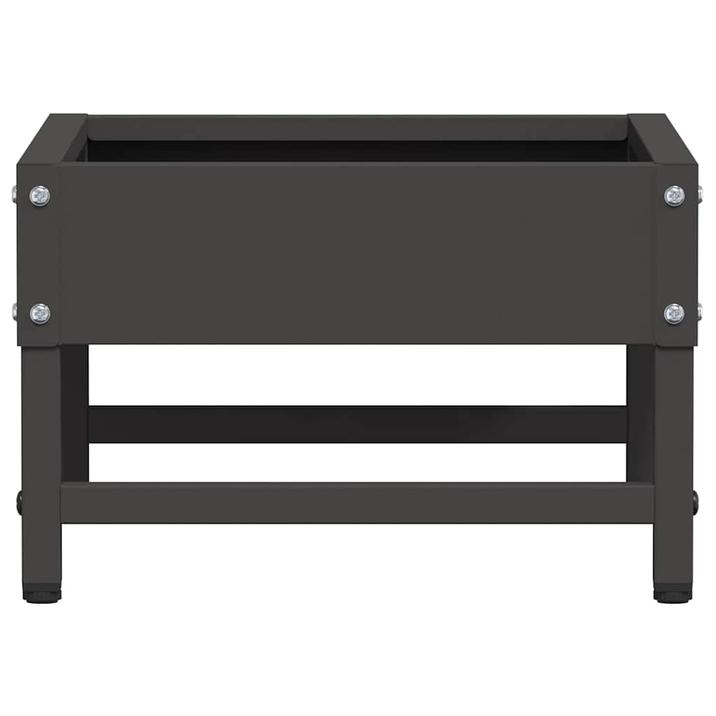 vidaXL Vogel-Feeder Schwarz 34 x 26 x 16 cm Kaltgewalzter Stahl - Image 6