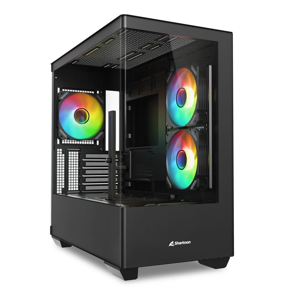 Sharkoon Case Cm100 Matx Nero