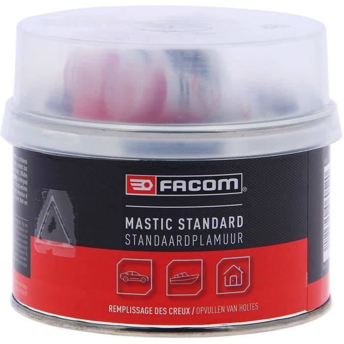 Stucco Poliestere Standard Facom - Riempimento Livellante - 500 G