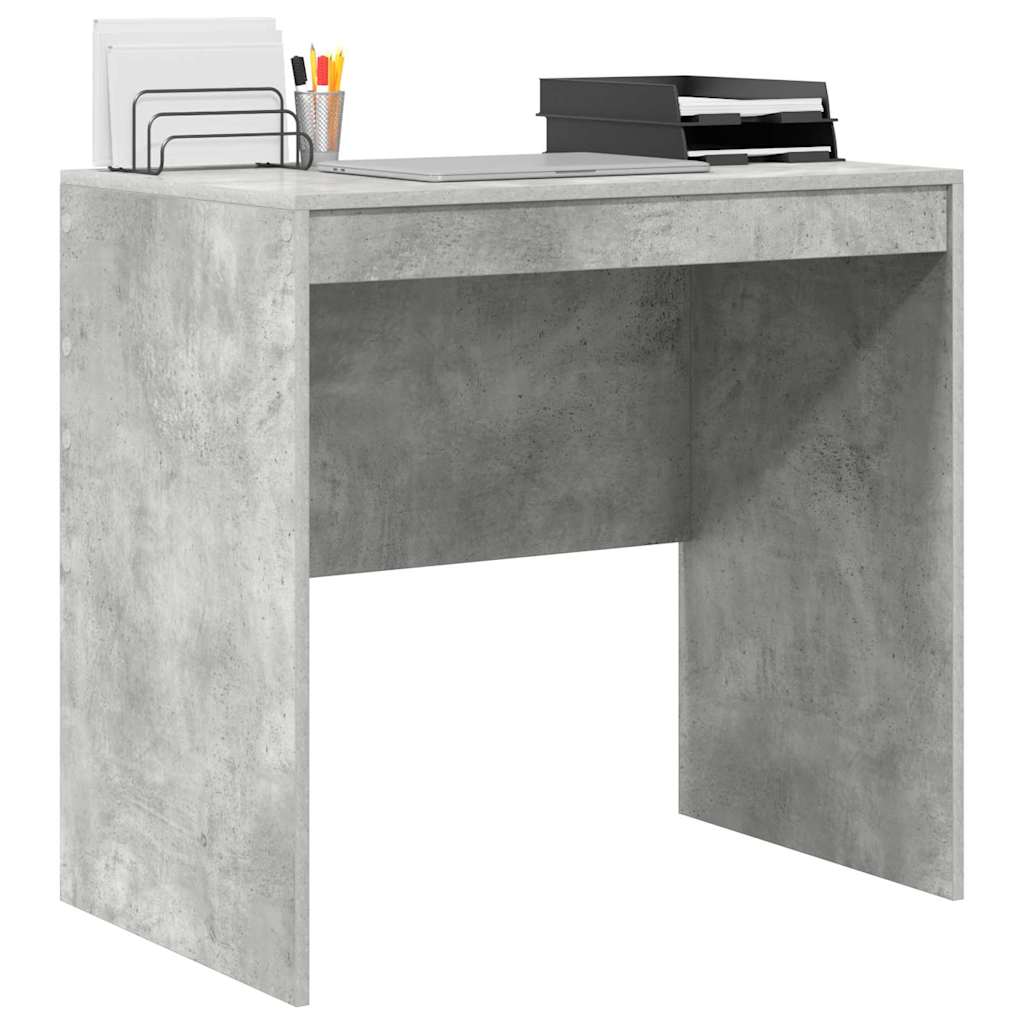 vidaXL Schreibtisch Beton Grau 80 x 50 x 76 cm - Image 3