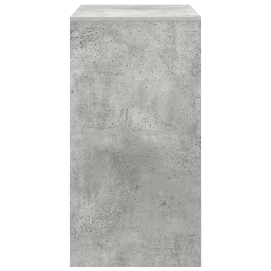 vidaXL Schreibtisch Beton Grau 70 x 40 x 76 cm - Image 6