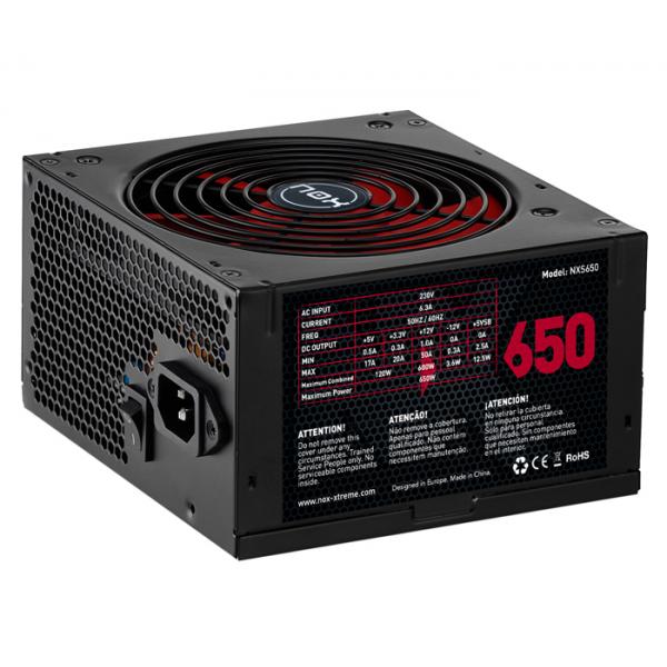 Fonte di Alimentazione Nox-Xtreme NXS650 ATX 650 W