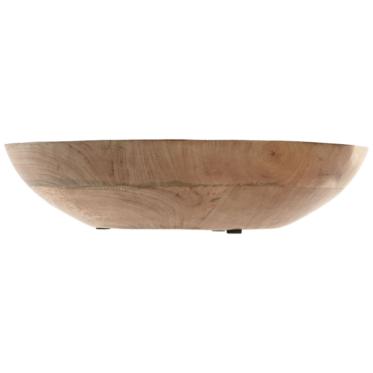 Ciotola per Aperitivi Home ESPRIT Verde Naturale Legno di mango Moderno Laccato 30 x 30 x 7 cm - Image 3