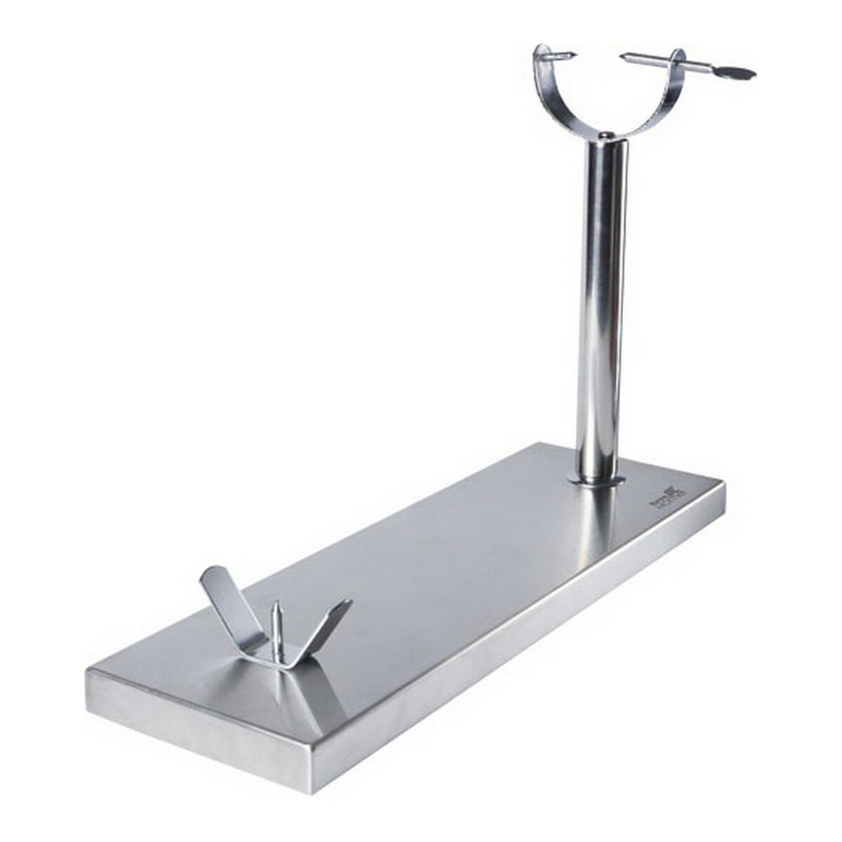 Porta Prosciutto in Acciaio Inox TM Home Metallo Acciaio inossidabile 17 x 49 x 35 cm