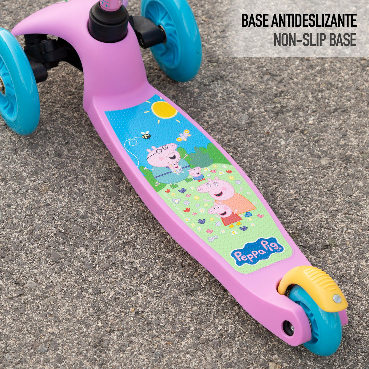 Monopattino Peppa Pig Metallo Plastica Multicolore - Image 6
