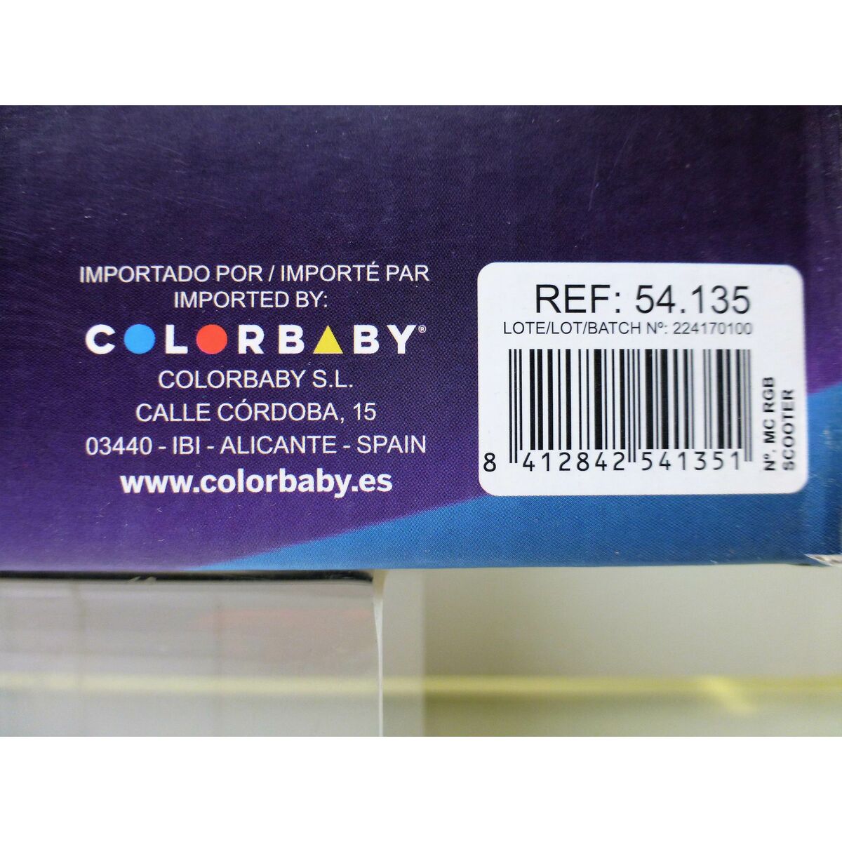 Monopattino Colorbaby Poliuretano Alluminio Bianco - Image 3