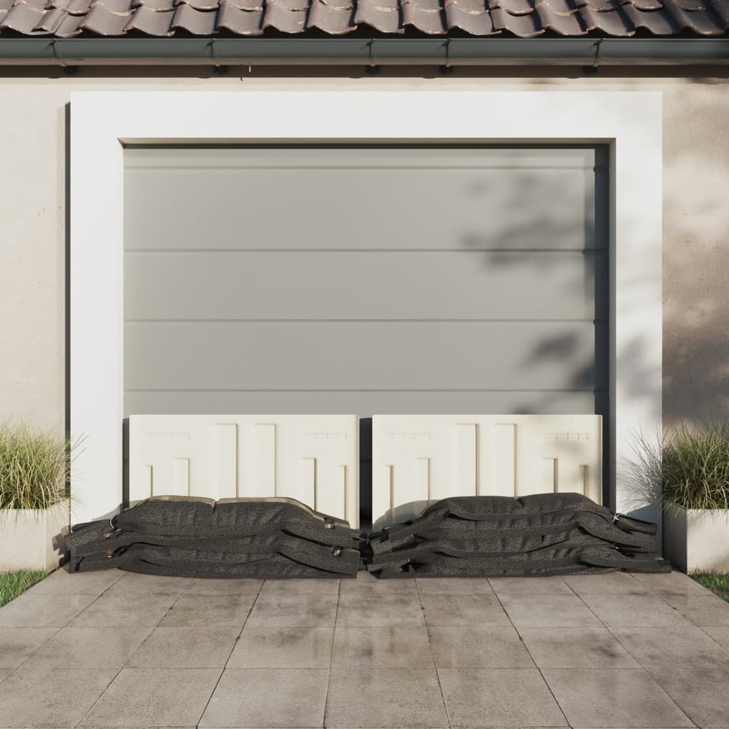 vidaXL Sacs de sable 50 pcs vert foncé 103x25 cm PEHD