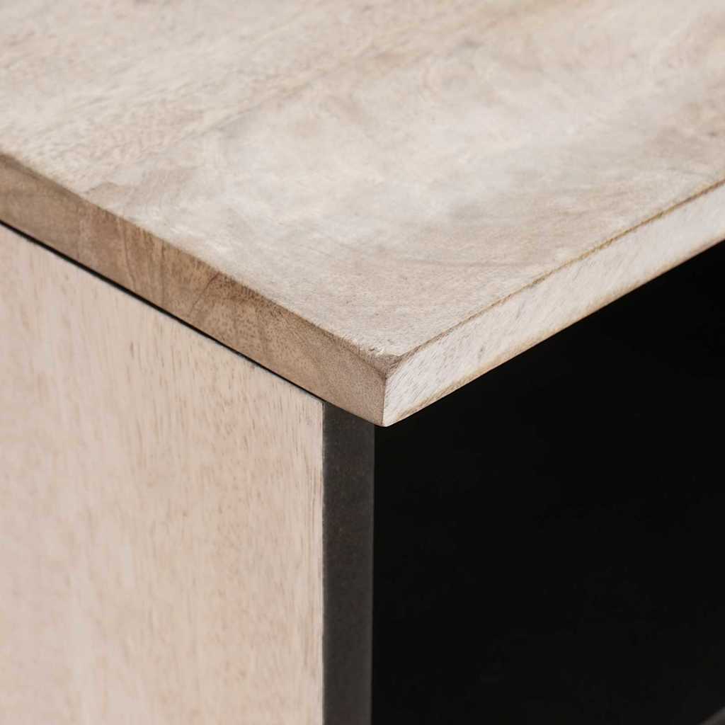 vidaXL Unidades de TV con cajón 80 x 33 x 46 cm Madera contrachapada - Image 6