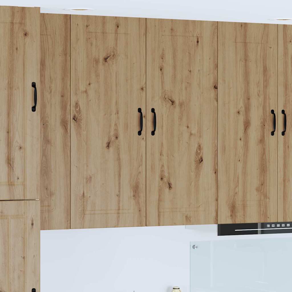 vidaXL Küchenwandschrank Artisan-Eiche 40 x 31 x 100 cm Holzwerkstoff