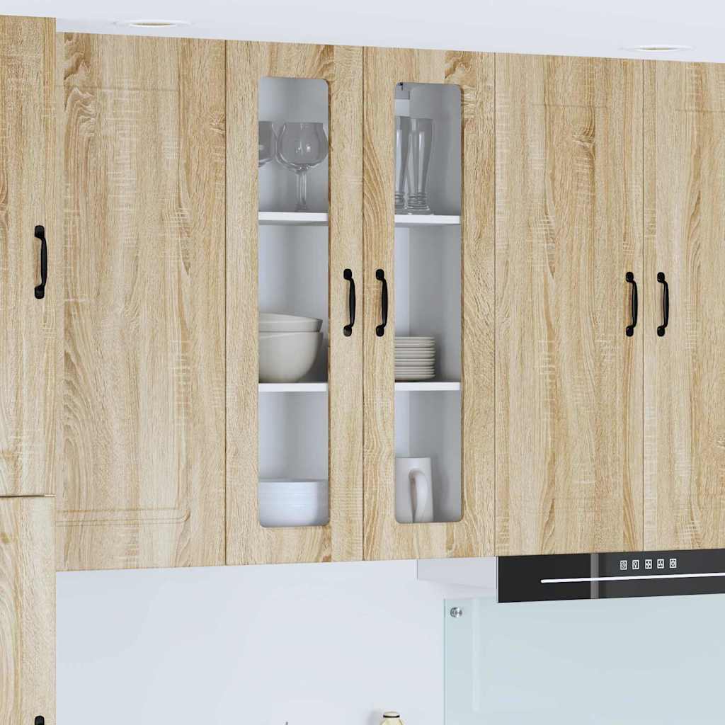 vidaXL Küchenwandschrank Sonoma-Eiche 60 x 31 x 100 cm Holzwerkstoff
