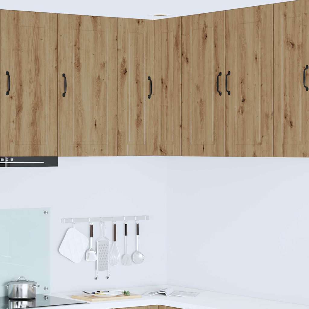vidaXL Küchenwandschrank Artisan-Eiche 57 x 57 x 80 cm Holzwerkstoff
