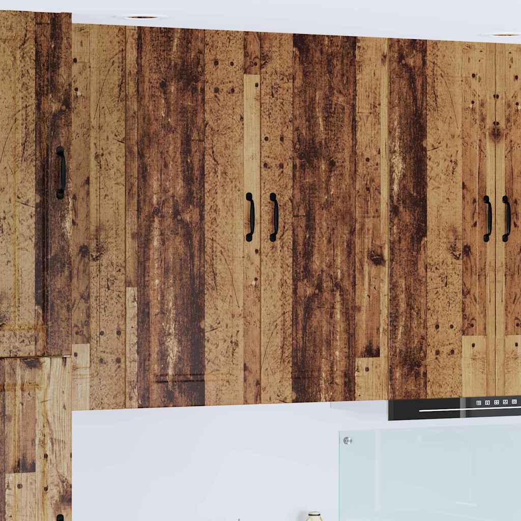 vidaXL Küchenwandschrank Altholz 40 x 31 x 100 cm Holzwerkstoff