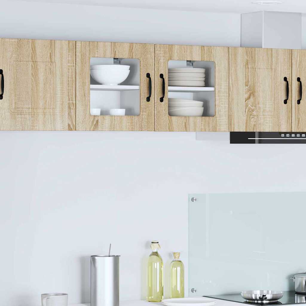 vidaXL Küchenwandschrank Sonoma-Eiche 40 x 31 x 40 cm Holzwerkstoff
