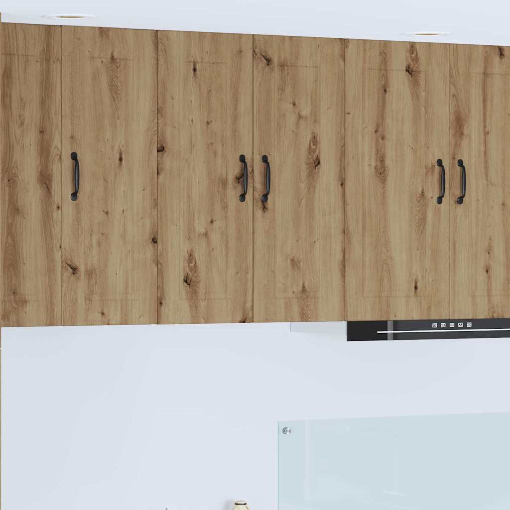 vidaXL Küchenwandschrank Artisan-Eiche 60 x 31 x 80 cm Holzwerkstoff