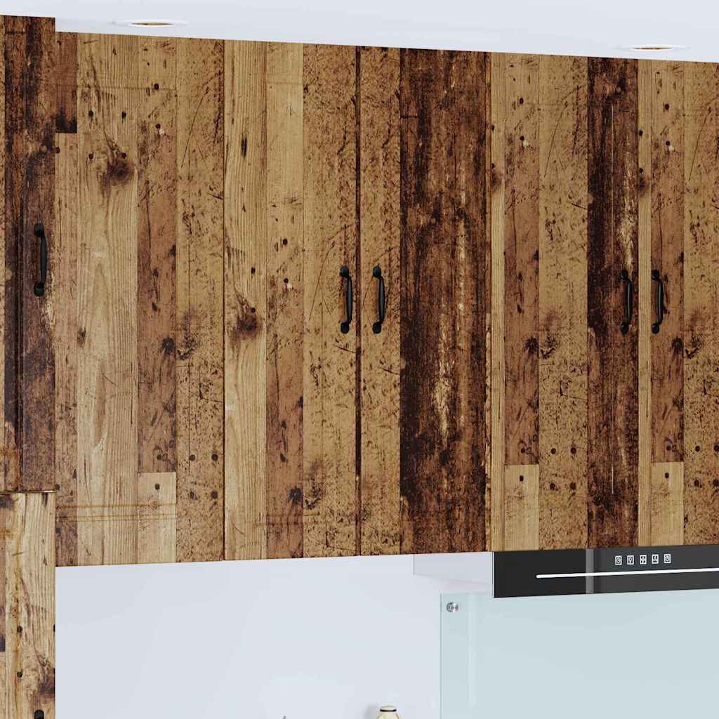 vidaXL Küchenwandschrank Altholz 60 x 31 x 100 cm Holzwerkstoff