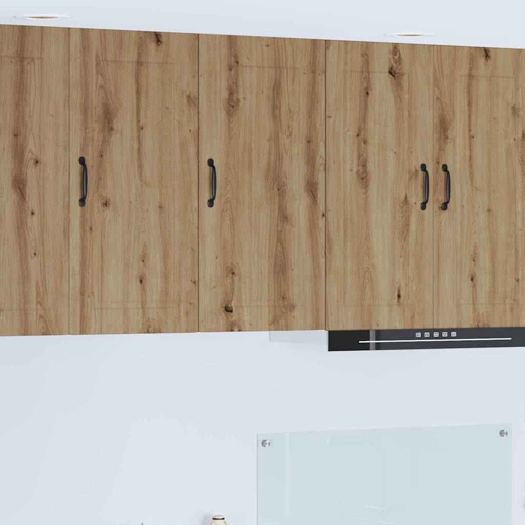 vidaXL Küchenwandschrank Artisan-Eiche 40 x 31 x 80 cm Holzwerkstoff