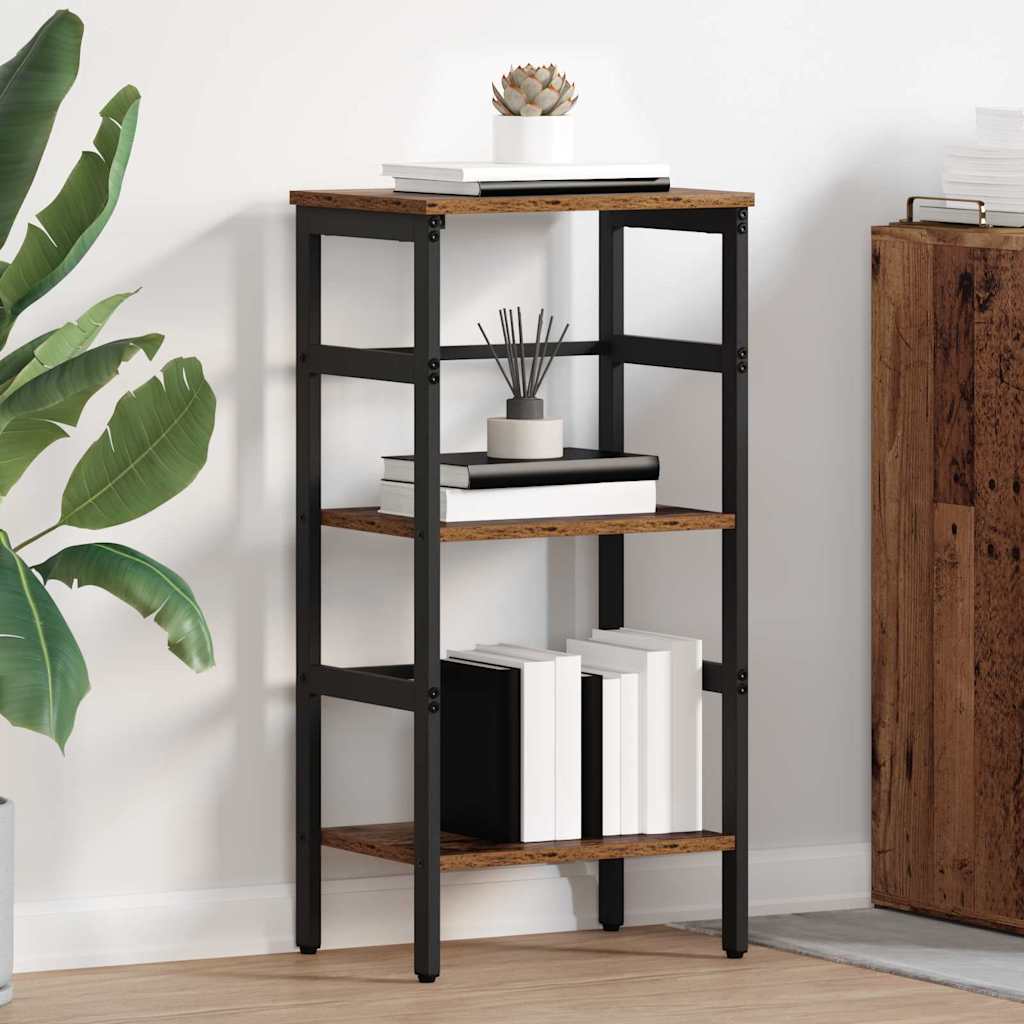 vidaXL Bücherregal Altholz 40 x 29,5 x 81 cm Holzwerkstoff