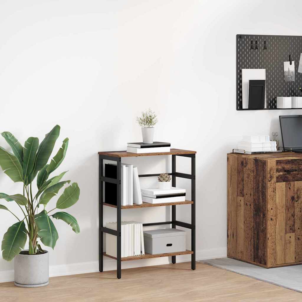 vidaXL Bücherregal Altholz 60 x 29,5 x 81 cm Holzwerkstoff
