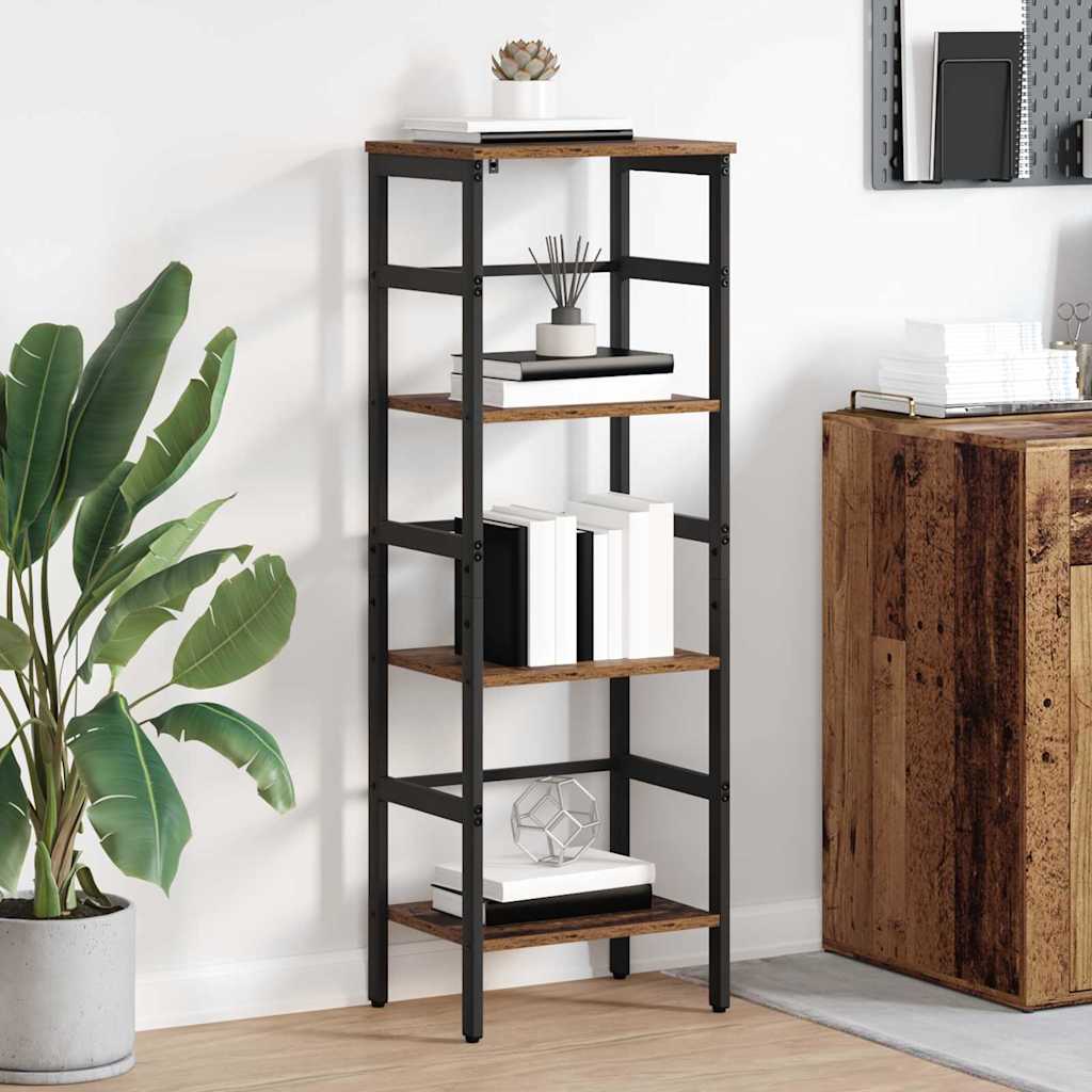 vidaXL Bücherregal Altholz 40 x 29,5 x 115 cm Holzwerkstoff