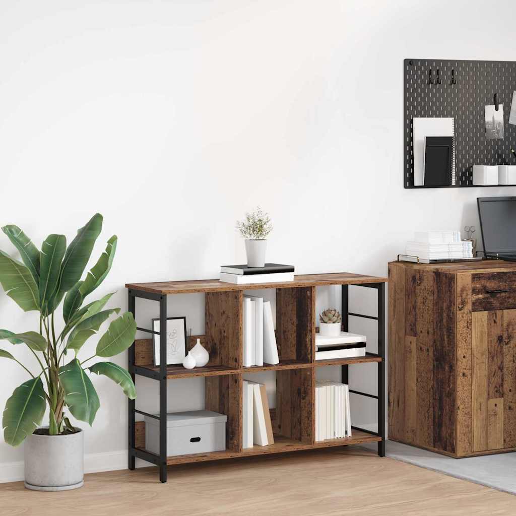 vidaXL Bücherregal Altholz 102 x 32 x 72,5 cm Holzwerkstoff
