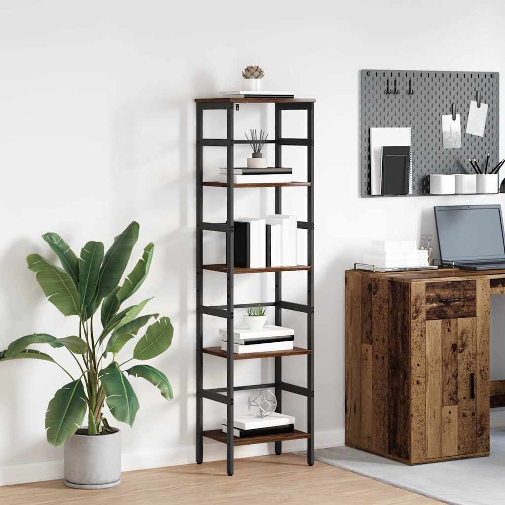 vidaXL Bücherregal Altholz 40 x 29,5 x 149 cm Holzwerkstoff