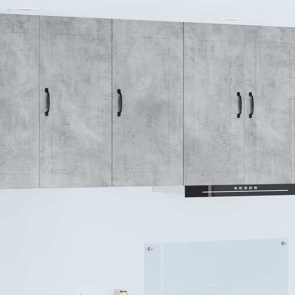 vidaXL Küchenwandschrank Beton Grau 40 x 31 x 80 cm Holzwerkstoff
