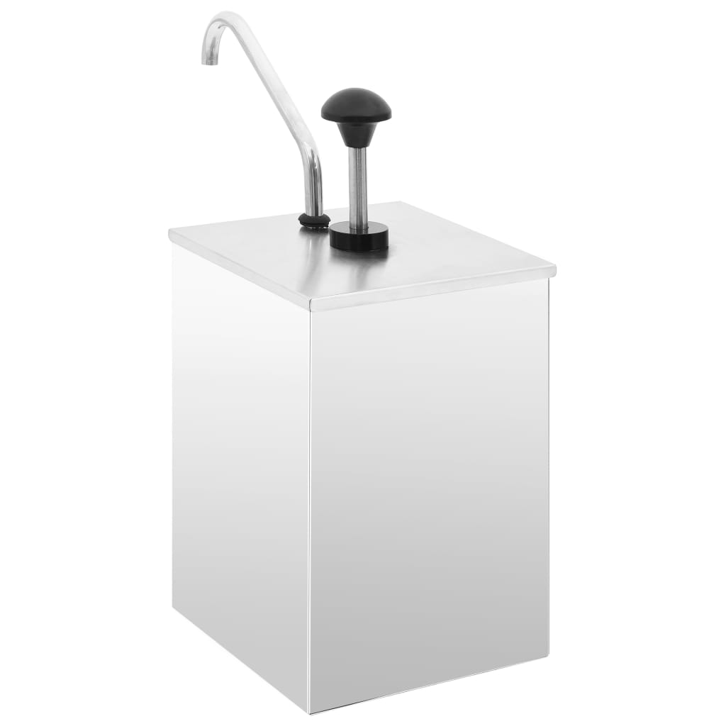 vidaXL Saucenspender Edelstahl 3,5 L - Image 4