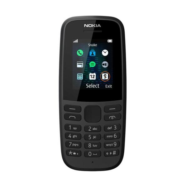 Telefono Cellulare Nokia 105 DualSIM 1,45" Nero