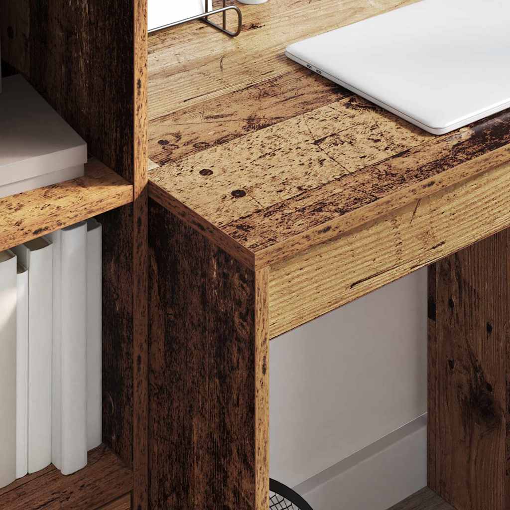 vidaXL Schreibtisch Altholz 70 x 50 x 76 cm - Image 4