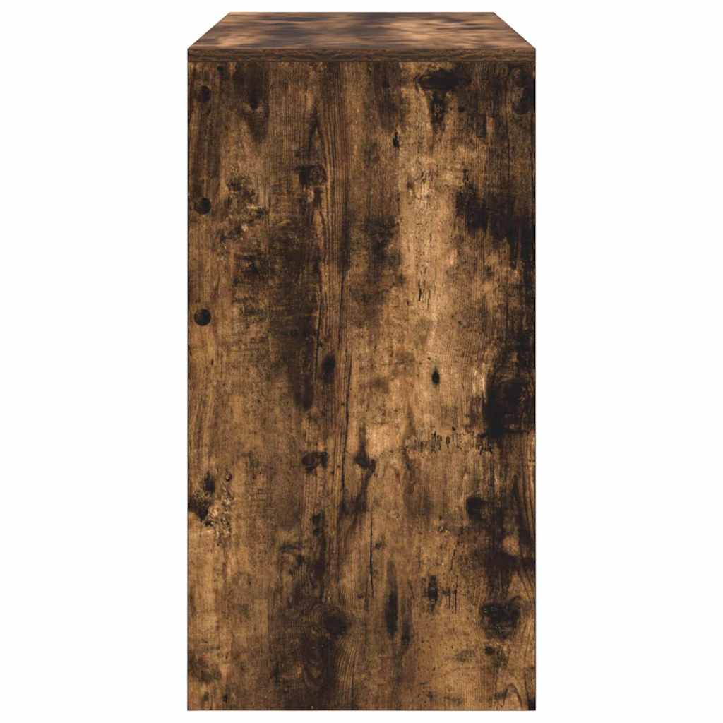 vidaXL Schreibtisch Geräucherte Eiche 100 x 40 x 76 cm - Image 6
