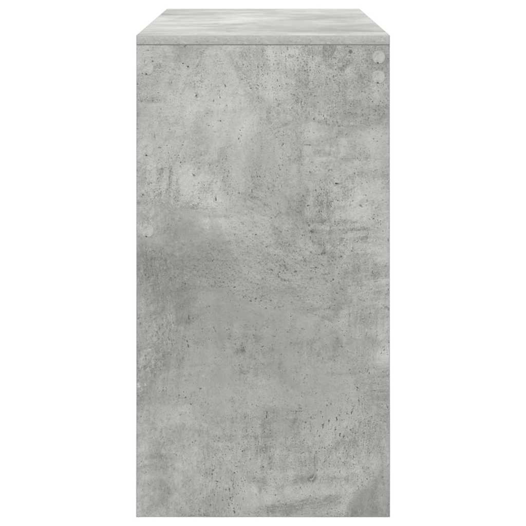 vidaXL Schreibtisch Beton Grau 100 x 40 x 76 cm - Image 6