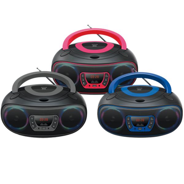 Radio CD MP3 Denver Electronics 111141300011 Bluetooth LED LCD