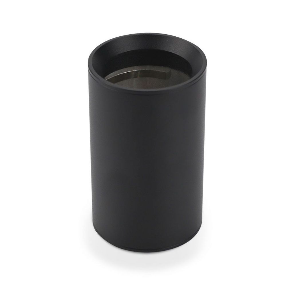 Gu10 Surface Mounted Fitting Black ( H : 100mm )