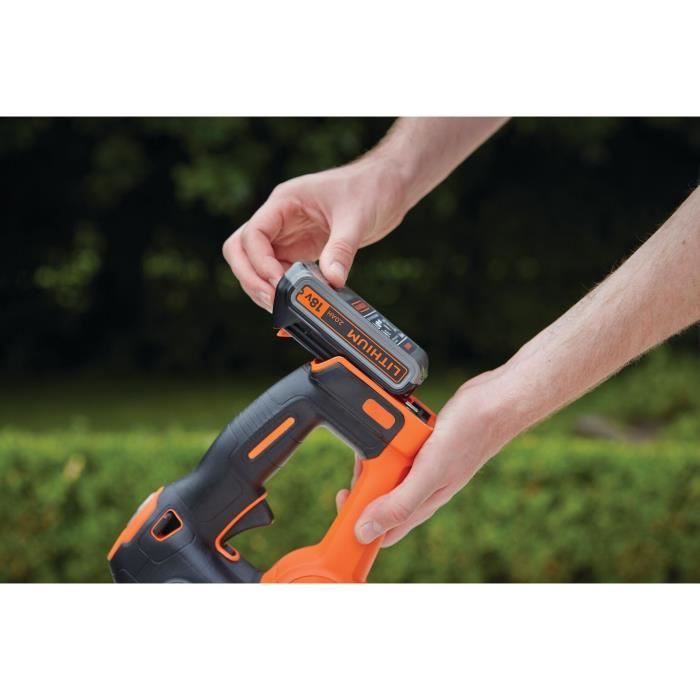 Black+decker Wireless Hedge Lithium 18v Powercomand 2 Ah 50 Cm Gtc18502pC-qw - Image 5