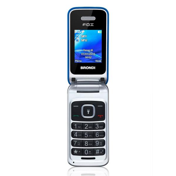 Brondi Fox Dual Sim Azzurro Italia