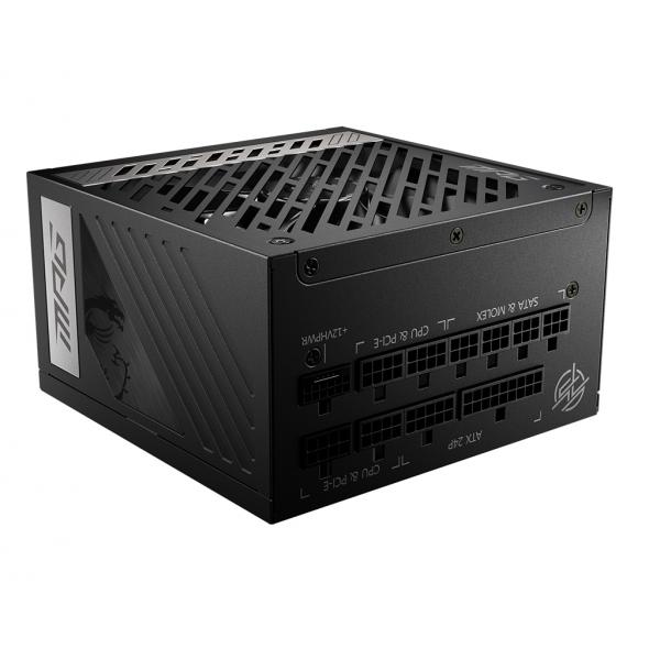 Msi Alimentatore Mpg A1000g Pcie5, Eu, 1000w, FullY-Modular, 80 Plus