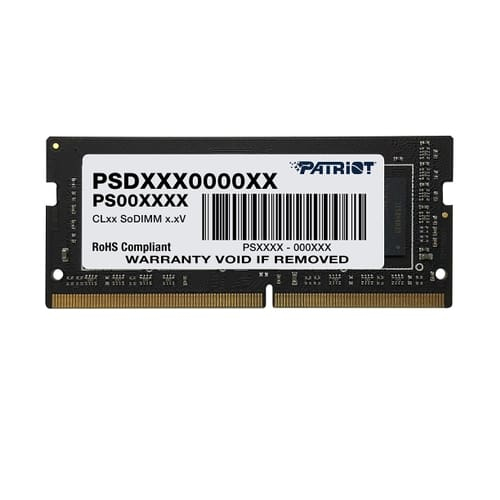 Patriot Ram Sodimm 8gb Ddr4 3200mhz