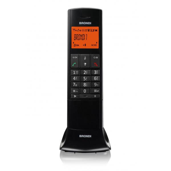 Telefono Cordless Brondi Lemure Black Italia