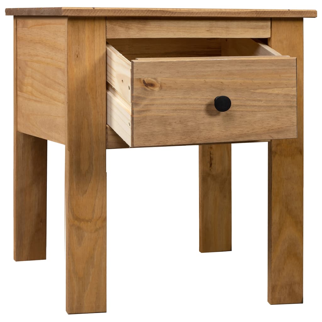 Comodino 46x40x57 Cm In Legno Di Pino Panama Range