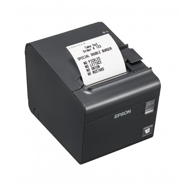 Epson TM-L90lf [682]: Serial, BuilT-In Usb, Ps, Edg, LineR-Free (tM-L90lf [682] Blk Usb Type B - Drawer Partial Cut PS-180)