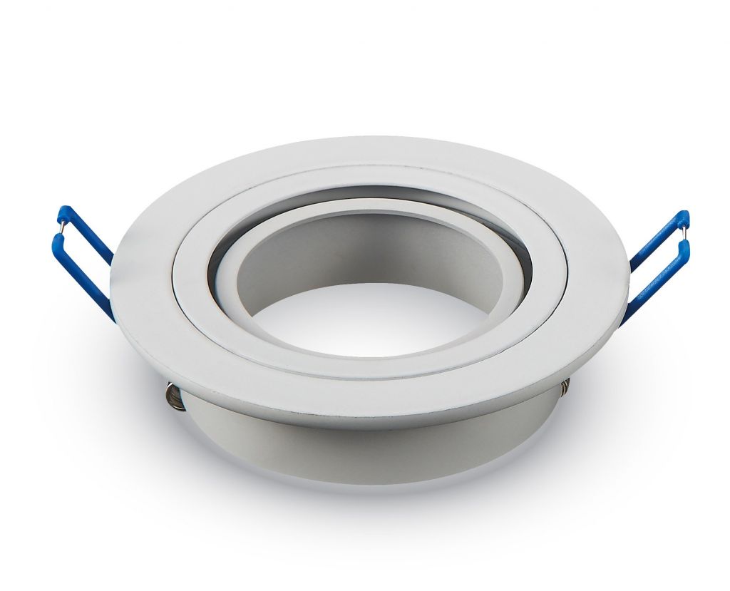 1*gu10 Fitting Round White