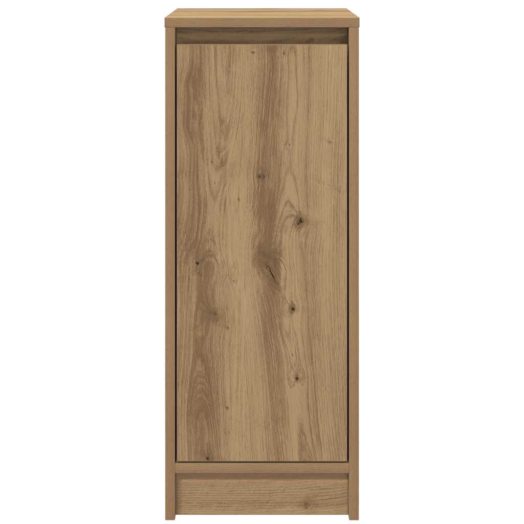 Scarpiera Rovere Artigianale 29,5x34x76 Cm In Legno Multistrato - Image 5