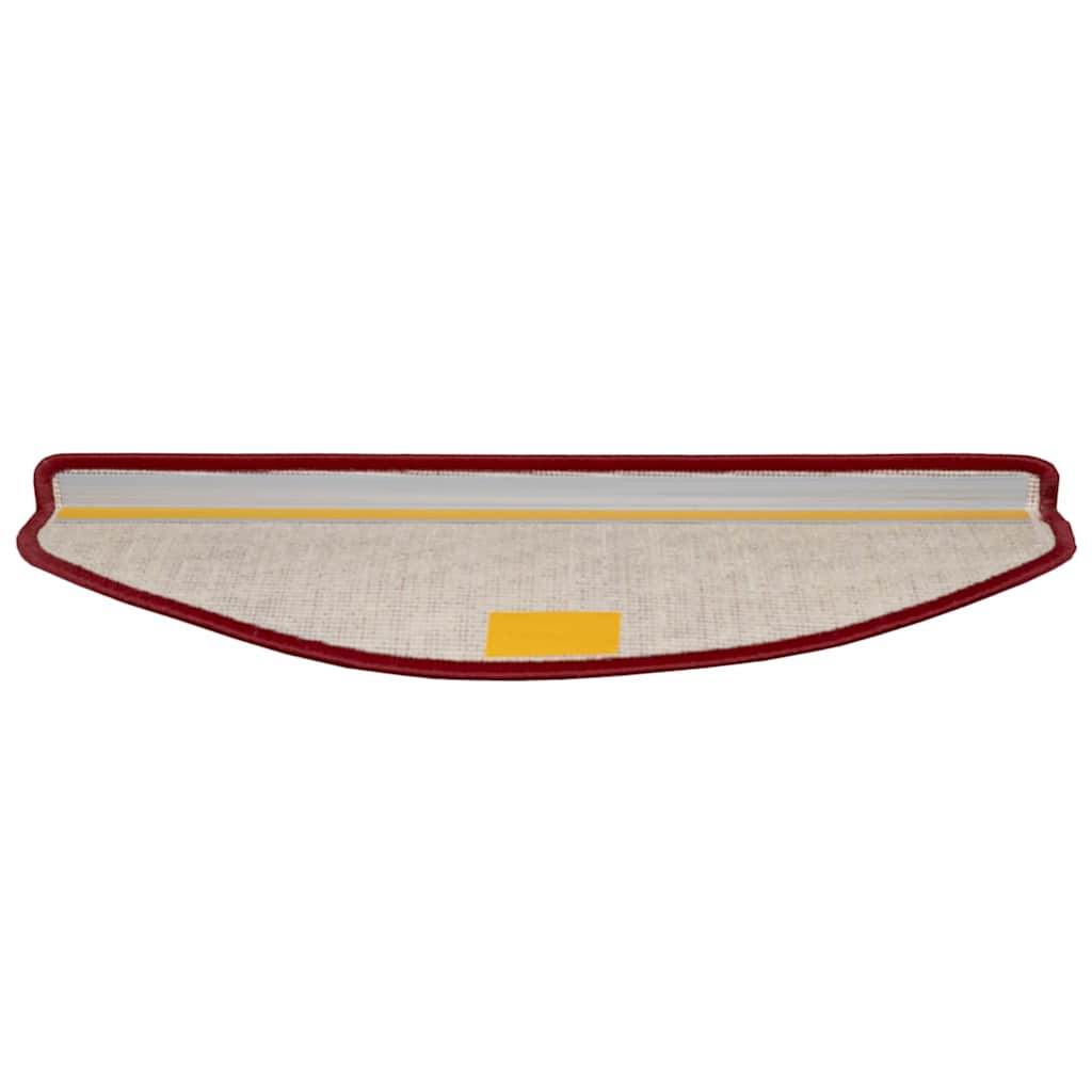 Tappetini Per Scale Autoadesivi 15 Pcs Rosso 65 X 21 X 4 cm - Image 6