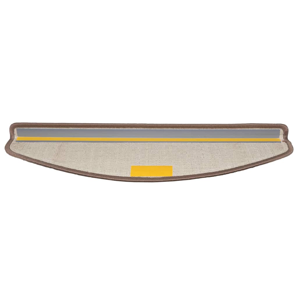 Tappetini Per Scale Autoadesivi 15 Pcs Marrone 65 X 21 X 4 cm - Image 6