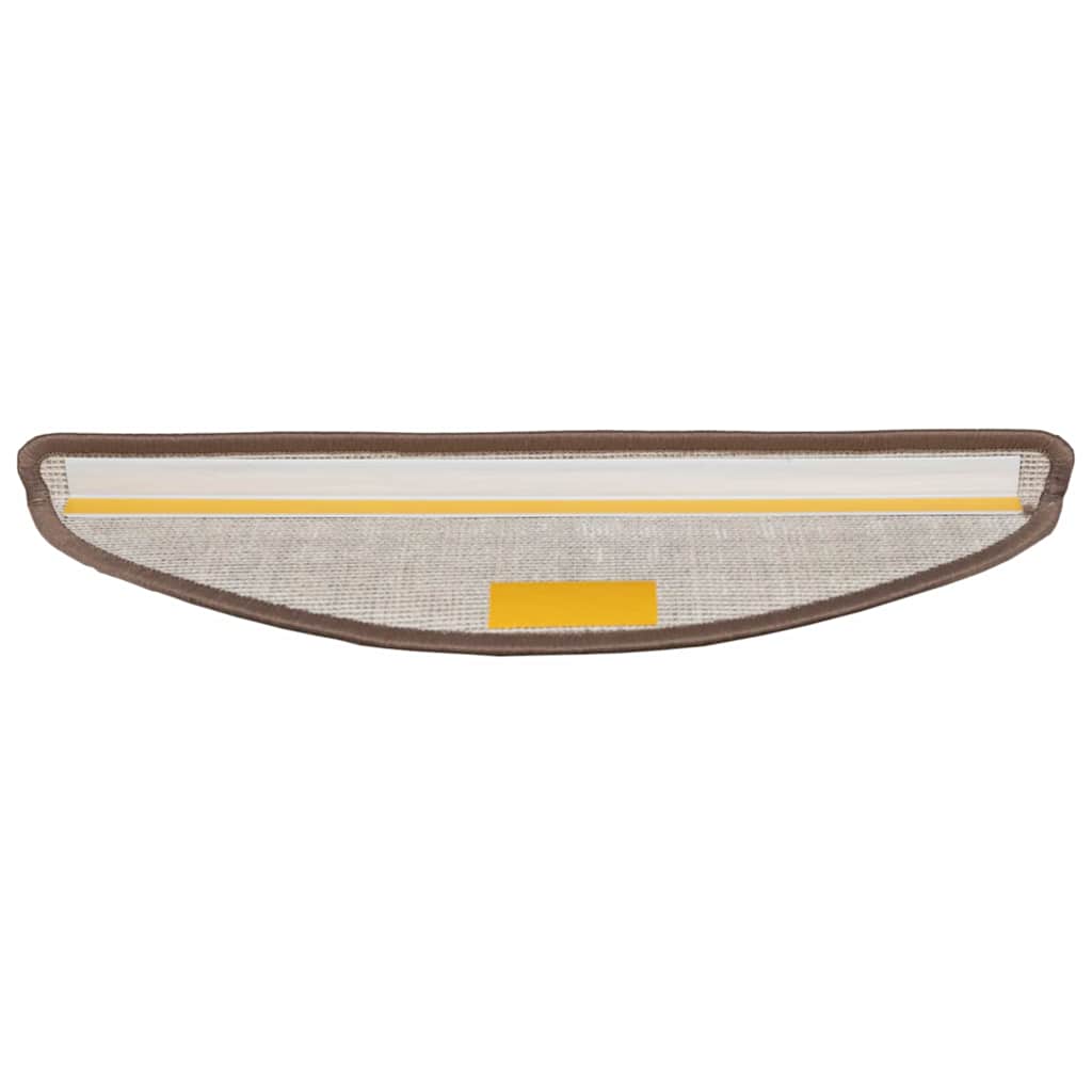 Tappetini Per Scale Autoadesivi 15 Pcs Marrone 56 X 17 X 3 cm - Image 6